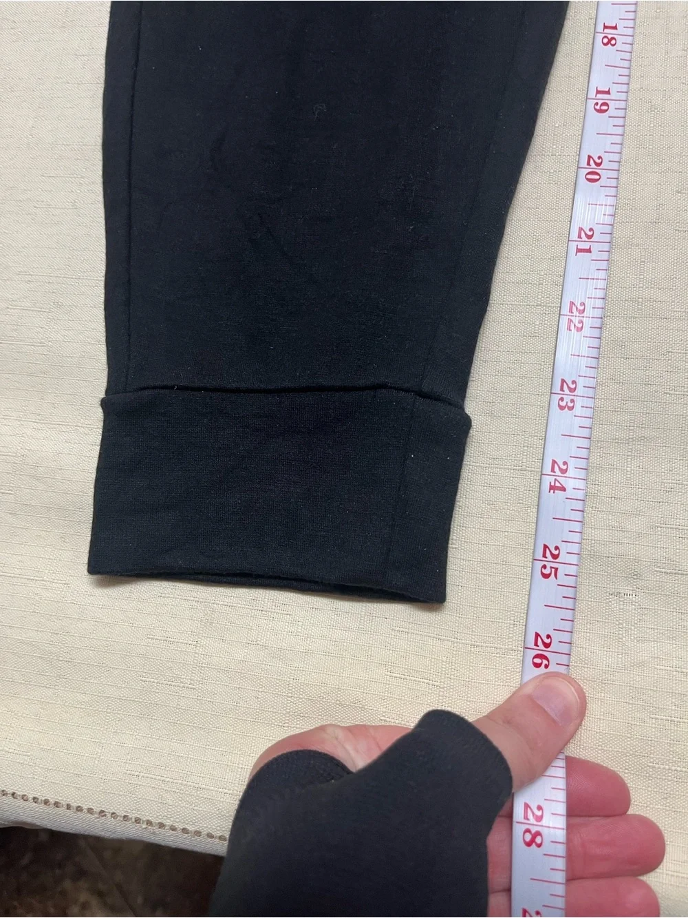 Loft S black soft joggers